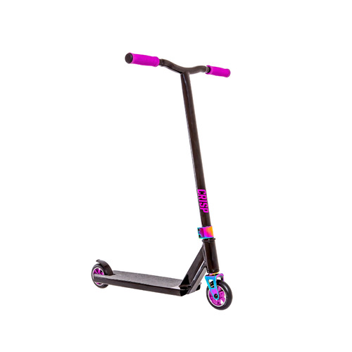 Crisp Scooters Switch Black with Purple 12205S4