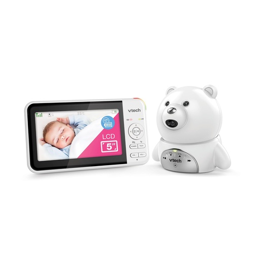 Vtech Bear 5" Colour Video & Audio Baby Monitor BM5150-BEARN