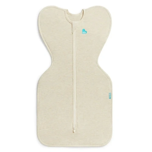 Love to Dream Swaddle Up Stretch Cotton 1.0 Tog [Colour: Oatmeal] [Size: Newborn (2.2-3.8kg)]