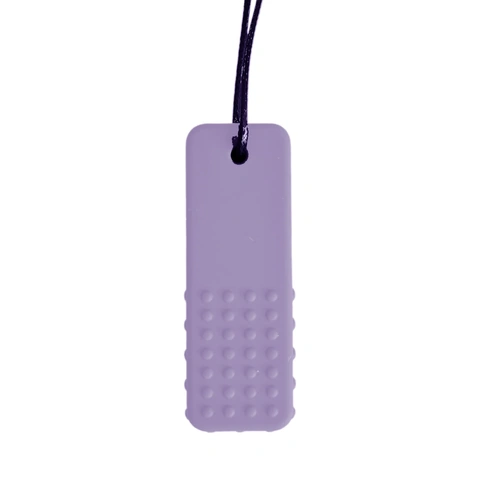 Jellystone Designs Block Chew Pendant Purple BPP