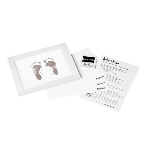 Baby Made Inkless Print Frame Kit - White Frame PKF5W