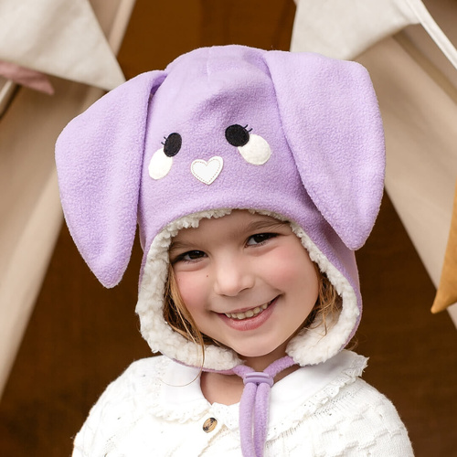 Bedhead Bunny Fleece Beanie [Colour: Lilac]