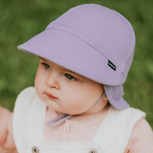 Bedhead Originals Legionnaire Flap Sun Hat [Colour: Liilac] [Size: 3-6mths 42cm XS]