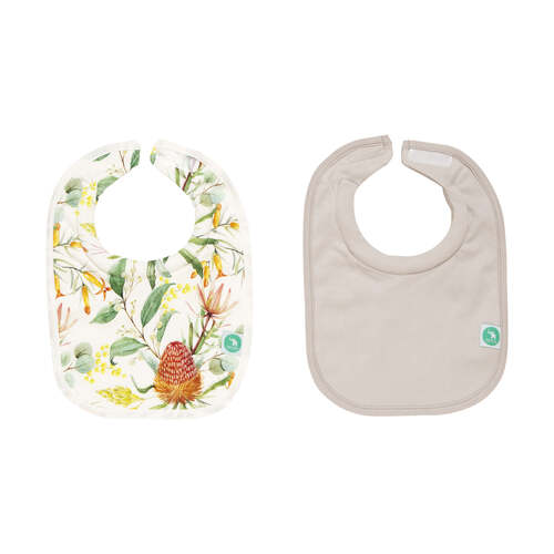 All4Ella Roll Neck 2pk Bibs Assorted Colours