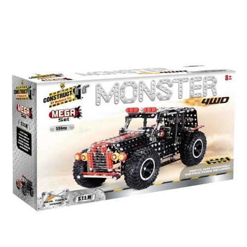 Construct IT DIY Mechanical Kit - Monster 4WD 536pcs 07427