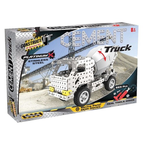Construct IT DIY Mechanical Kit - Cement Truck 638pcs 08042