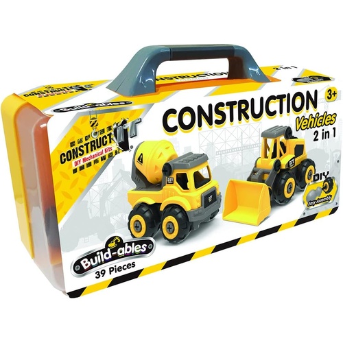 Construct IT Build-ables - 2 in 1 Construction Vehicles 11127
