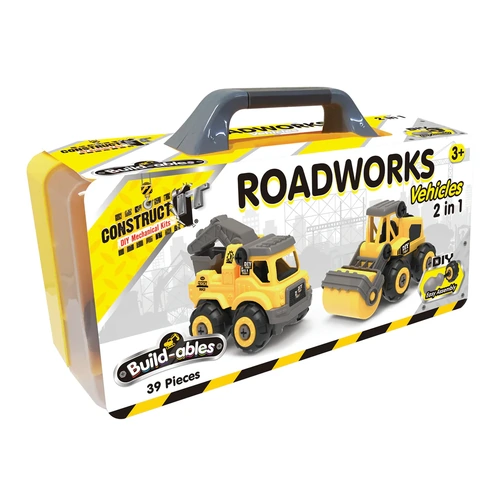 Construct IT Build-ables - 2 in 1 Roadworks Vehicles 11325