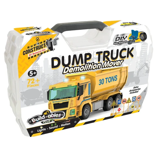 Construct IT Build-ables Plus - Dump Truck Demolition Mover 11387