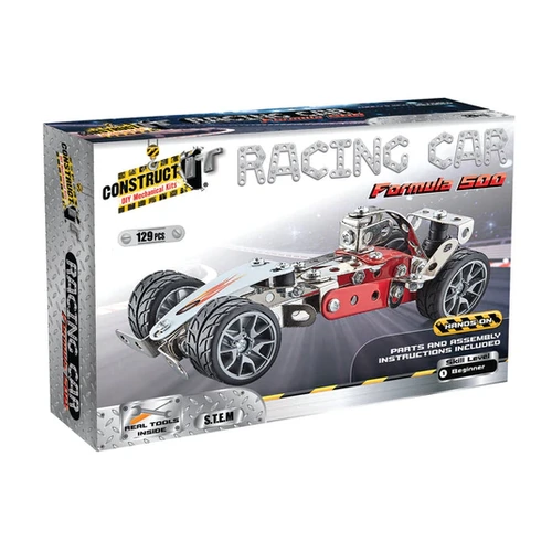 Construct IT DIY Mechanical Kit - Racing Car Formula 500 105pcs 12568