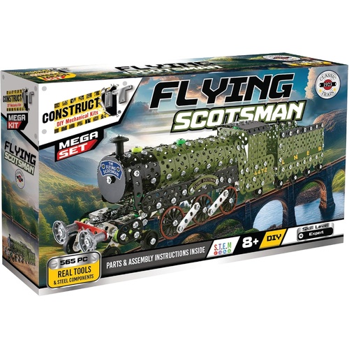 Construct IT DIY Mechanical Kit - Flying Scotsman Mega Set 565pcs 13671