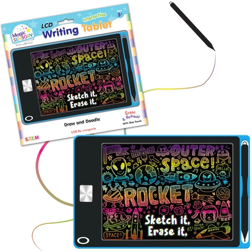 Magic Sensory 8.5" Interactive LCD Writing Tablet - Blue Star 19154