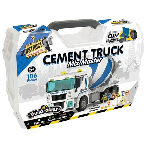 Construct IT Build-ables Plus - Cement Truck Mix Master 19598