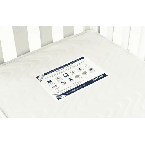Babyhood Orthopedic Breathe Eze Inner Spring Cot Mattress 1310 x 750mm