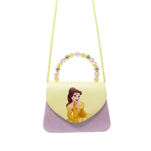 Pink Poppy Disney Princess Belle Print Handbag