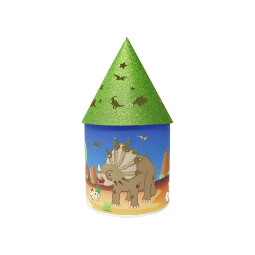 Pink Poppy Dinosaur Colour Changing LED Lantern LTST119