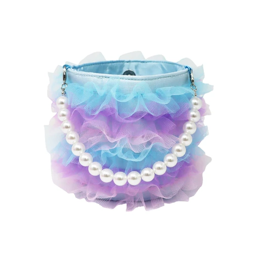 Pink Poppy Blue Fairy Ruffle Bag BAJ182B