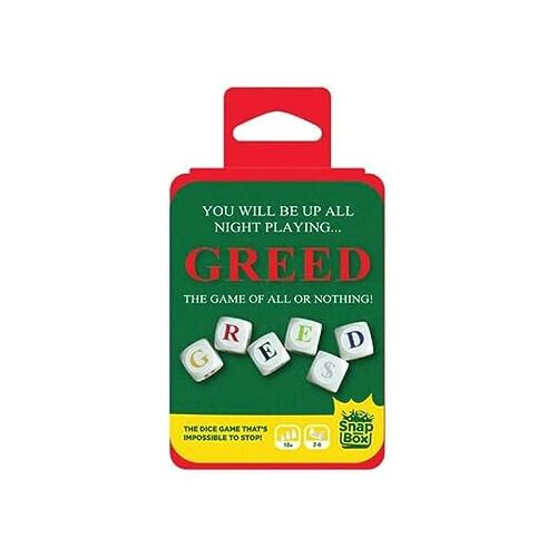 Snapbox Greed Card Game 1082