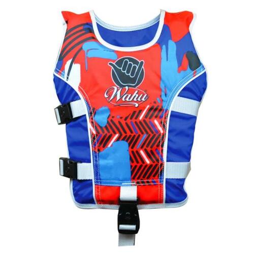 Wahu Swim Vest Large 30-50kgs [Colour: Red/Blue]