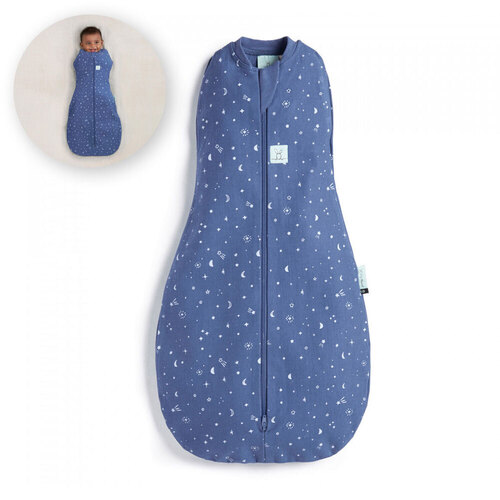 ergoPouch Cocoon Swaddle Bag 1.0 TOG Night Sky 0-3M (000)