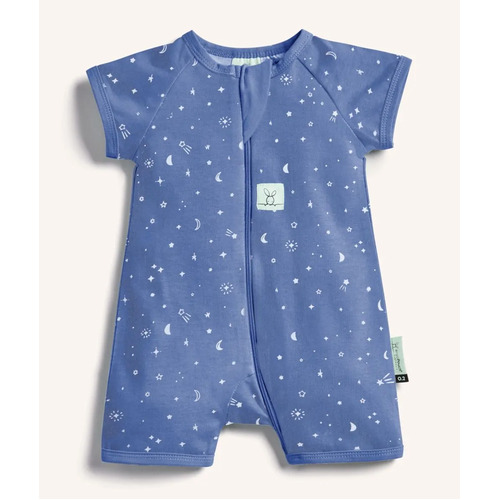 ergoPouch Short Sleeve Layer 0.2 TOG Night Sky [Size: 3-6 Months (00)]