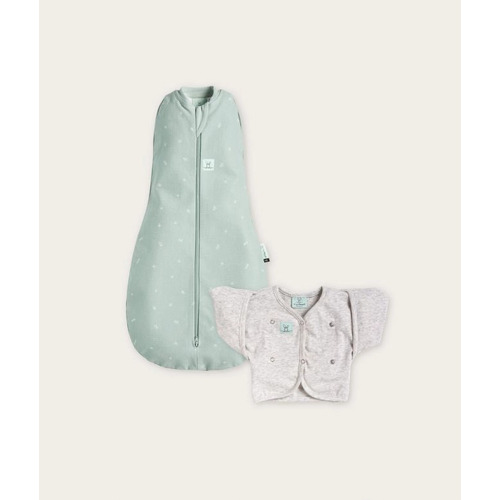 ergoPouch Cocoon Sleep Set [Colour: Sage/Grey Marle] [Size: 3-6 Months (00)]