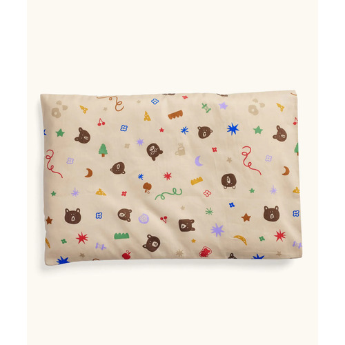 ergoPouch Organic Toddler Pillow + Case Party
