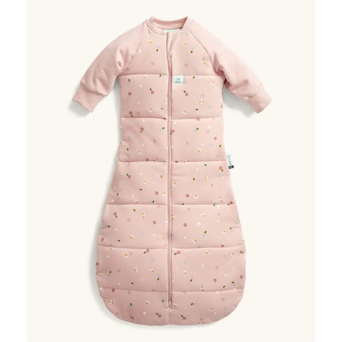 ergoPouch Jersey Sleeping Bag Sleeved 2.5 TOG Daisies - 3-12 Months