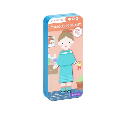 mierEdu Dream Big Travel Magnetic Box 30+ Pieces - Curious Scientist ME084