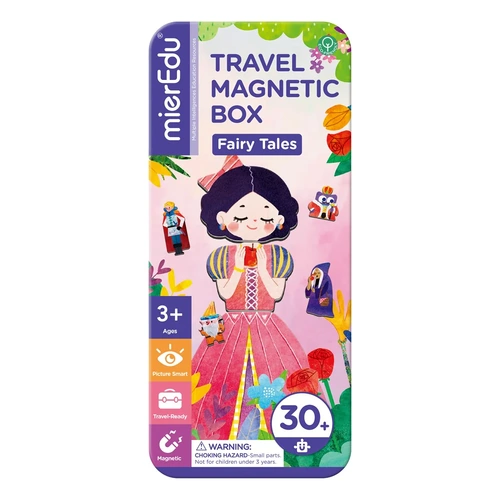 mierEdu Fantasy Travel Magnetic Puzzle Box 30+ Pieces - Fairy Tales ME0888