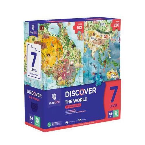 MierEdu MI Growth Puzzle - Level 7 - Discover the World ME647