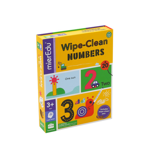 mierEdu Wipe-Clean Activity Set - Numbers ME111A **