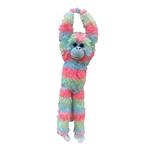 Hanging Monkey Soft Toy - Pastel Emma JG291
