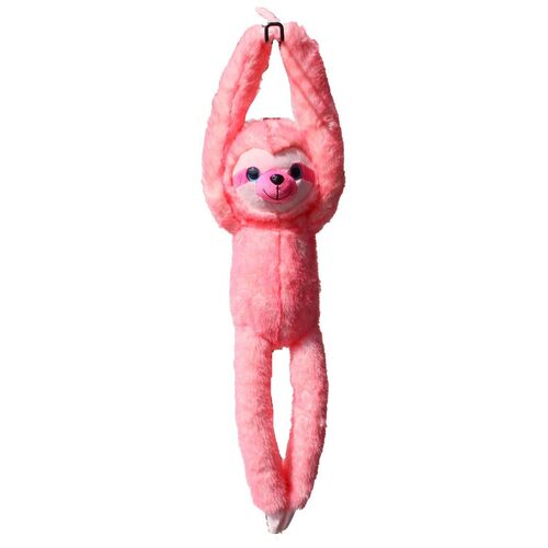 Cotton Candy Imports Hanging Sloth Soft Toy Assorted [Colour: Lily/Pink]