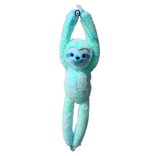 Cotton Candy Imports Hanging Sloth Soft Toy Assorted [Colour: Charlotte/Blue]