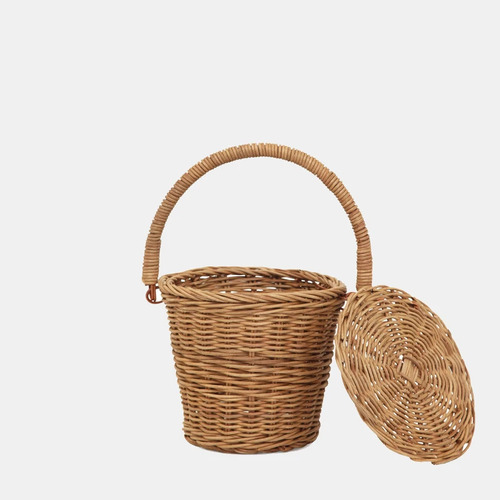 Olli Ella Little Apple Rattan Basket