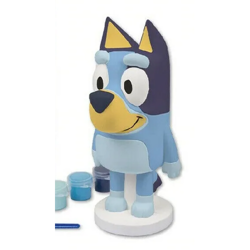 Bluey Paint Your Own Bluey Plaster inc paints and brush