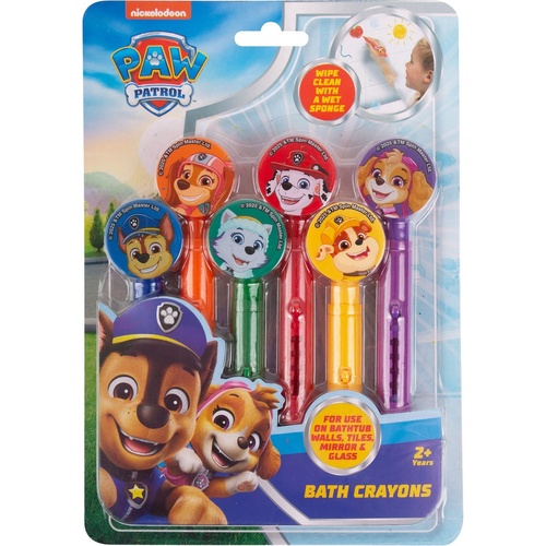 Licensed Bath Crayons - Paw Patrol 11081