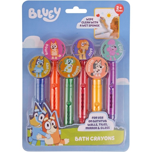 Licensed Bath Crayons - Bluey 11081