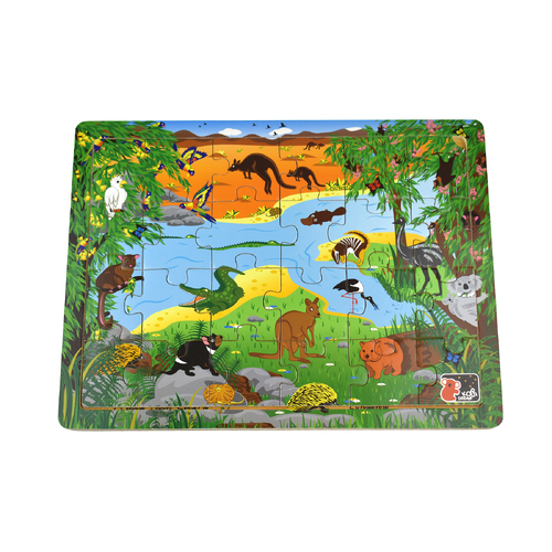 Koala Dream Australian Animal & Names Jigsaw Puzzle 24pcs PM208