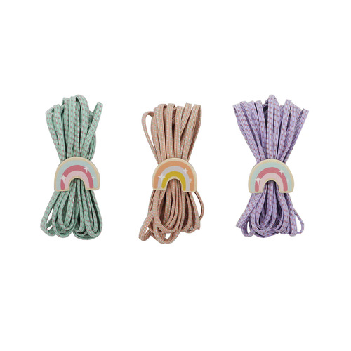 Kaper Kidz Jumping Rope Elastics with Wooden Charm Assorted One Supplied NG23754