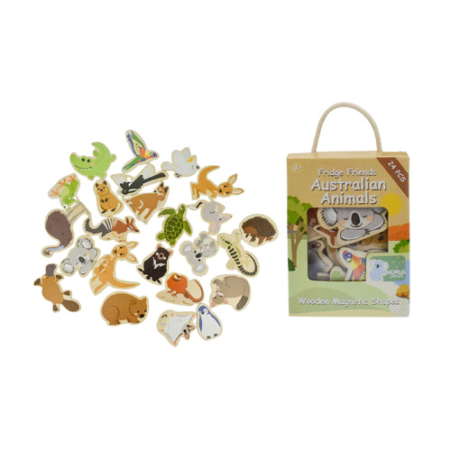 Koala Dream Fridge Friends Wooden Magnetic Shapes - Australian Animals ET218
