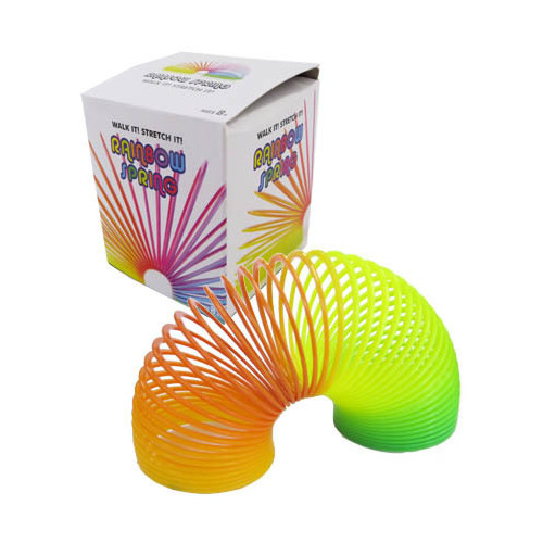 Rainbow Spring 5cm diameter plastic 03907