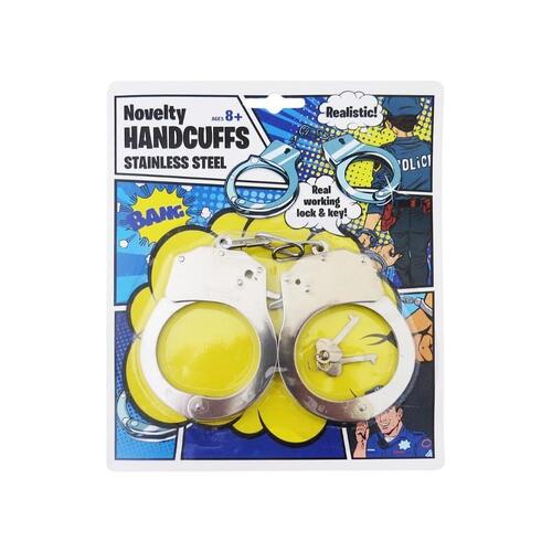 Novelty Stainless Steel Handcuffs BTHANCUME