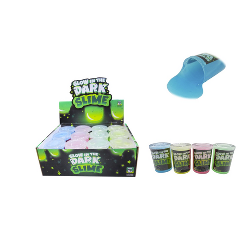 Glow in the Dark Slime Assorted Colours; One Supplied DM-SLIME042