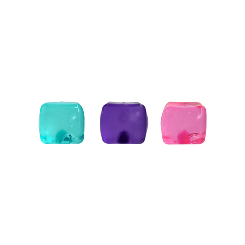 Sugary Soft Icy Squeeze Cube - Slow Spring Back Sensory Toy - Assorted Colours; One Supplied SQ-SI5
