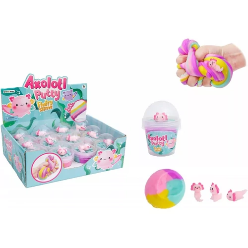 Axolotl Rainbow Putty Assorted; One Supplied JK-AFXS