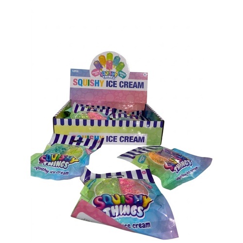 Squishy Things Ice Cream 2 Pack Assorted; One Supplied SQ-IC