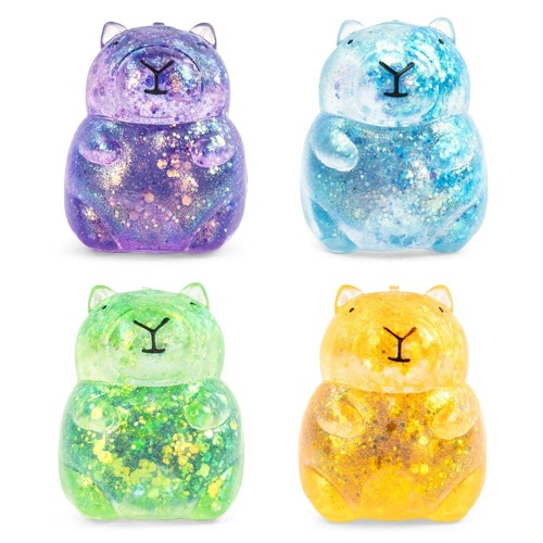 Skwishmi Capybara Squeeze Toy Assorted Colours; One Supplied CB-88668-1