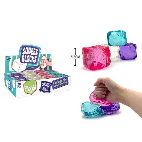 Squeez Ice Blocks Assorted Colours; One Supplied CB-1580